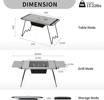 Naturehike Chongshan Multifunctional Travel Bbq Table