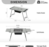 Naturehike Chongshan Multifunctional Travel Bbq Table