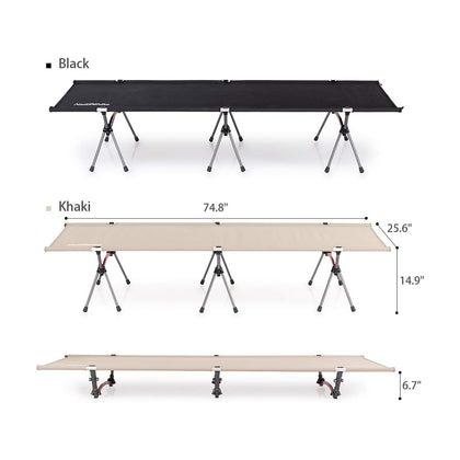 Naturehike XJC04 Ultralight Foldable Camping Cot Q-9E Single
