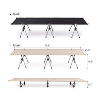 Naturehike XJC04 Ultralight Foldable Camping Cot Q-9E Single