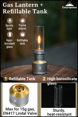 Camping Moon BKT-1D15 Black Gas Candle (2026)