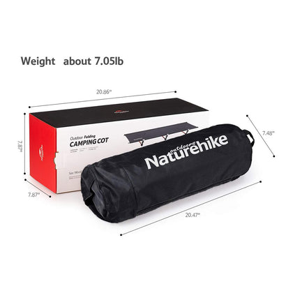 Naturehike XJC04 Ultralight Foldable Camping Cot Q-9E Single