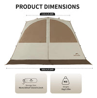 Naturehike Cloud Boundar Quick Opening Canopy / Tent - 2025 NEW Version
