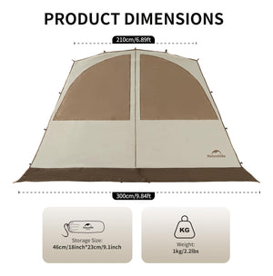 Naturehike Cloud Boundar Quick Opening Canopy / Tent - 2025 NEW Version