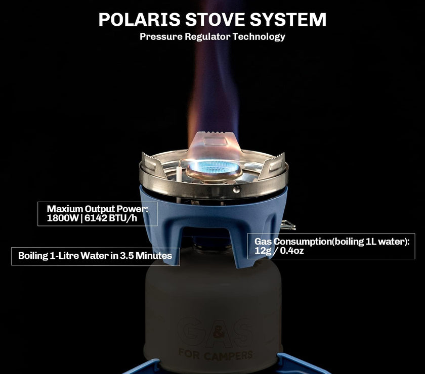 Fire Maple Star X5
Polaris Pressure-Regulator Cooking System (Blue)