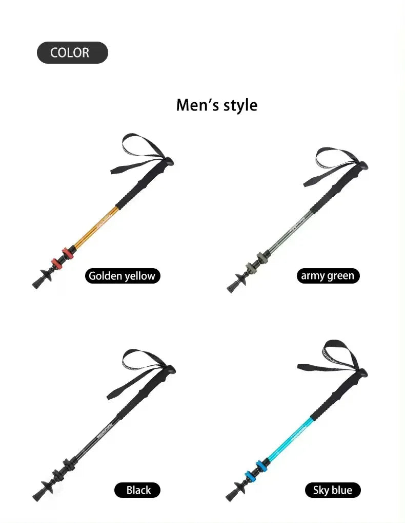 Naturehike Qing Xue Base Three-Section 6061 Aluminum Alloy Trekking Pole (2026)