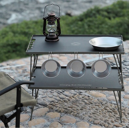 Camping Moon T-2308-BK Aluminum Top Plate for Storage Rack 2026
