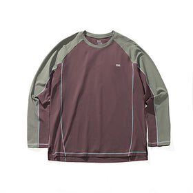 NOTHOMME Splicing Long Sleeve T-shirt