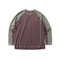 NOTHOMME Splicing Long Sleeve T-shirt