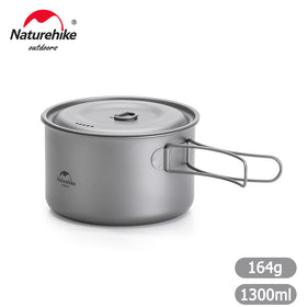 Naturehike TDG02 Outdoor Ti Pot Ti Color (1300Ml)