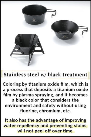 Campingmoon Black Dripper BKCOF-01