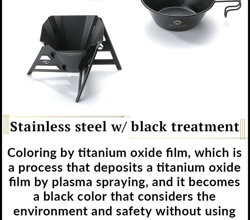 Campingmoon Black Dripper BKCOF-01