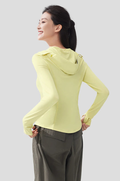 Beneunder AL11924 Iceskinny - Women's Slim-Fit Short Sun Protection Jacket Upf50+