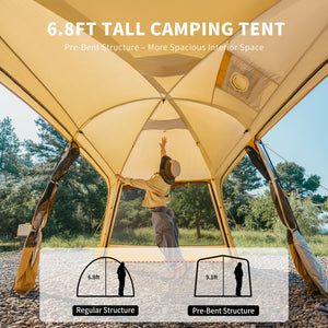 Naturehike Dune™ 10.9 Pro 4-Person Hot Tent (2026)