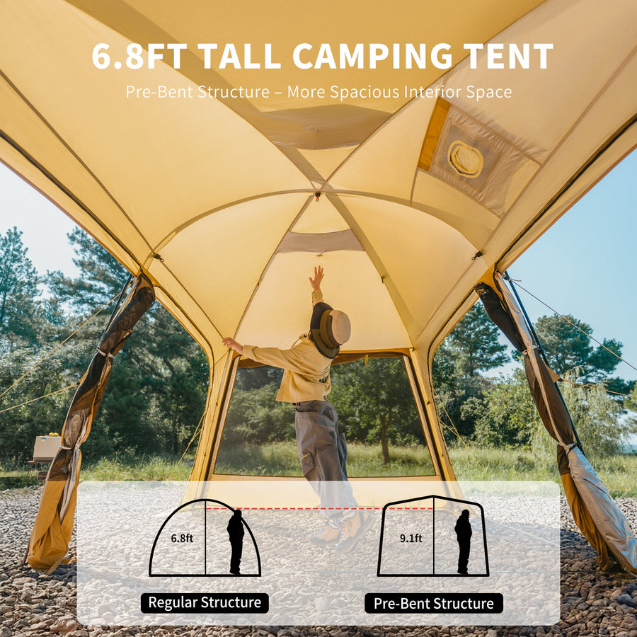 Naturehike Dune™ 10.9 Pro 4-Person Hot Tent (2026)