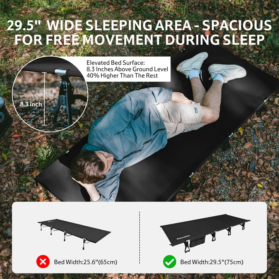 Naturehike XJC08 Greenfield Outdoor Folding Camp Bed (2026)