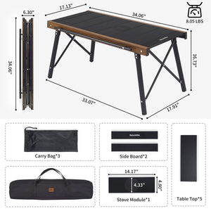Naturehike IGT Quick Opening Folding Table (IGT Compatiable)