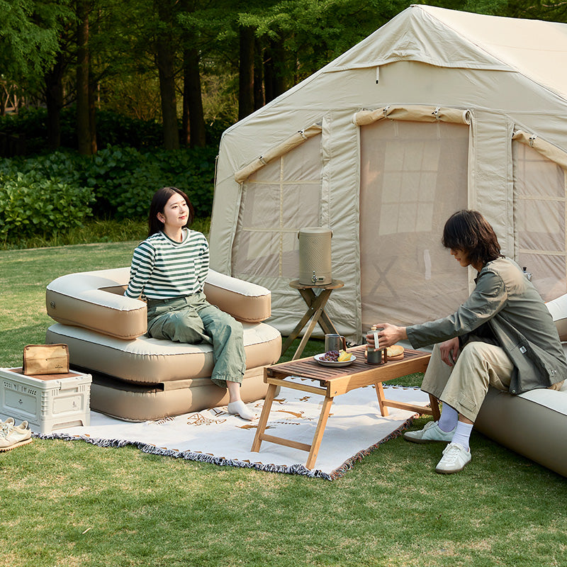 Naturehike SF02-TPU Outdoor Inflatable Single Sofa Khaki
