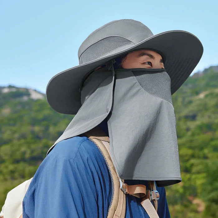 Beneunder TS574 Cover - Men's Full Coverage Sun Protection Fishing Hat Upf50+