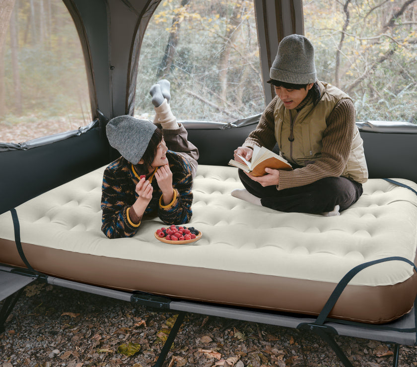 Naturehike XJC04 Ultralight Foldable Camping Cot Q-9E Double