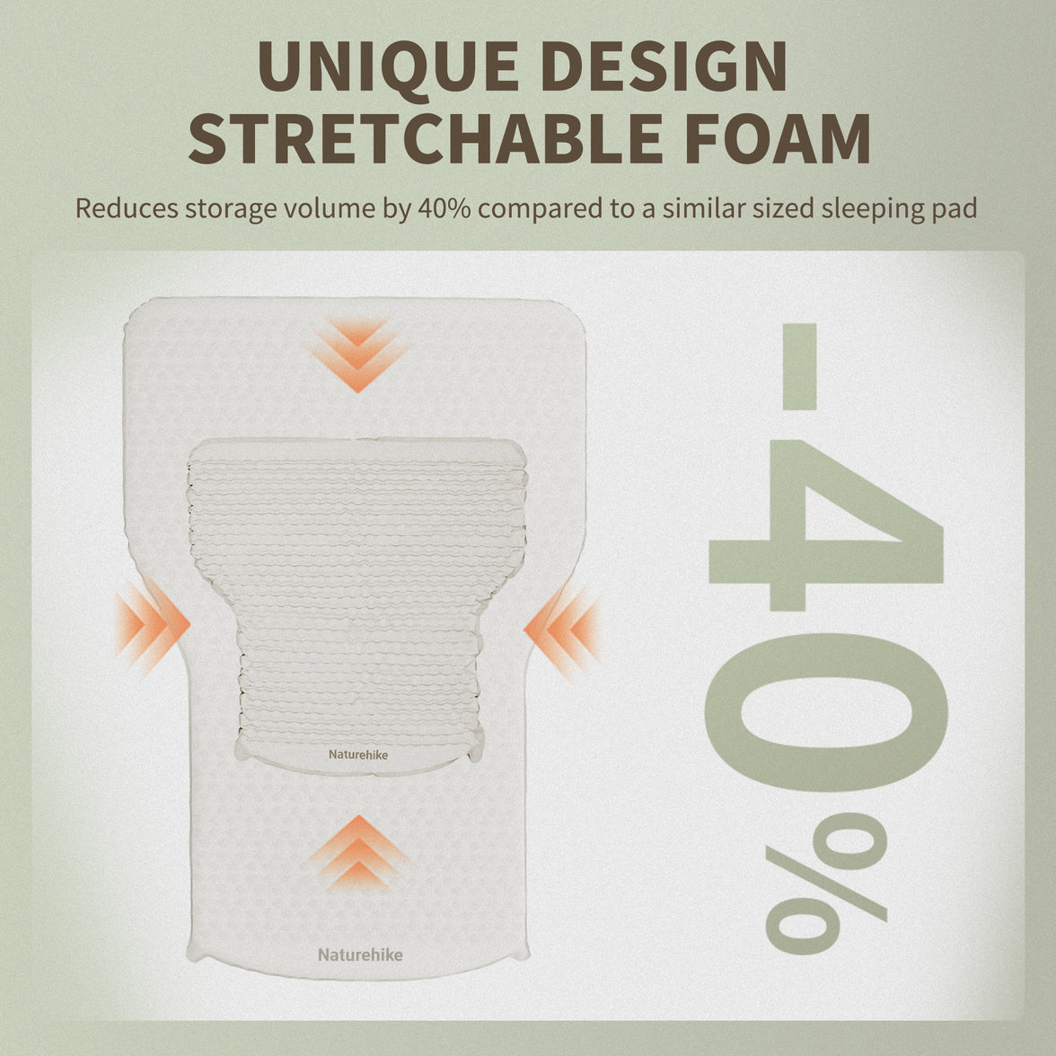 Naturehike Yugu Car Automatic Inflatable Pad Khaki