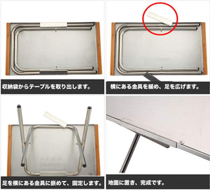 Campingmoon Outdoor Table T-380