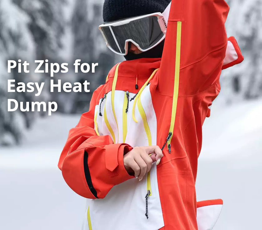 YEYEPOP Pop Lemon Koi 3L Hardshell Snowboard Jacket - Unisex