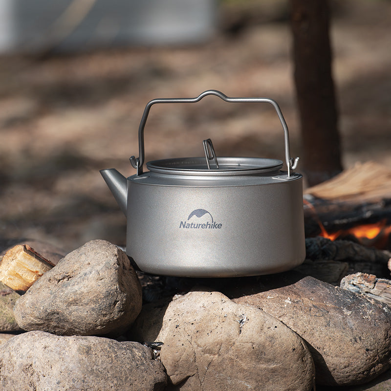 Naturehike Titanium Kettle Black 0.8L
