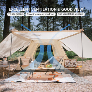 Naturehike Upf 50+ Ango Pop Up Tent For 4 Men (With Hall Pole)