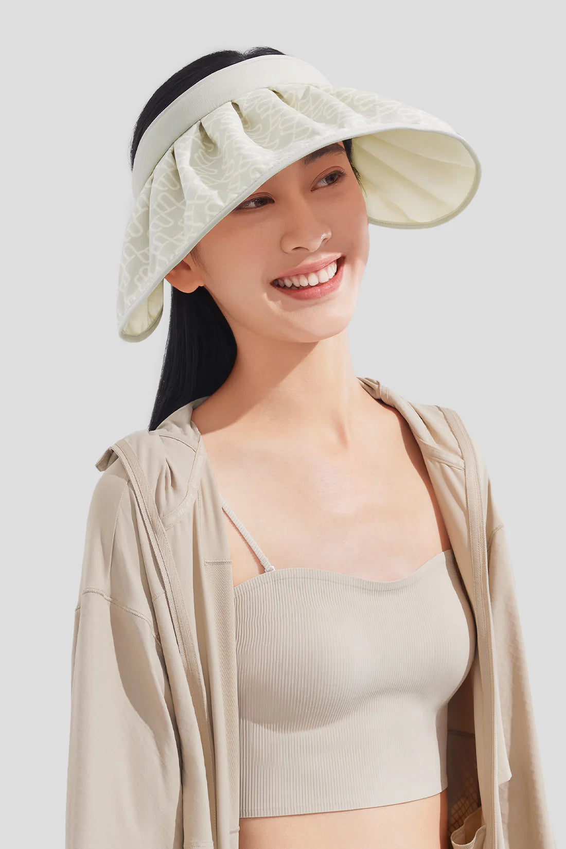 Beneunder TS55024 Yuni S24 - Women's Sun Visor Hat Upf50+