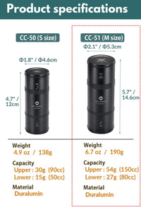 Campingmoon Medium Coffee Canister