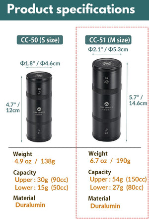 Campingmoon Medium Coffee Canister