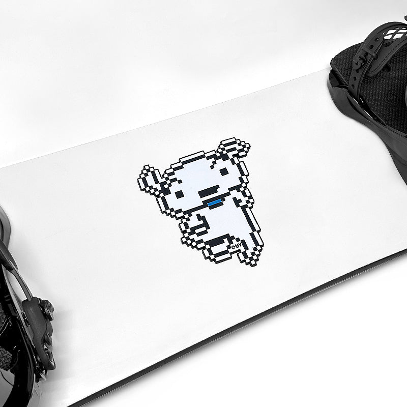 Gee Snowboards Snowboard Stomp Pad — pixel Shiro stomp pad