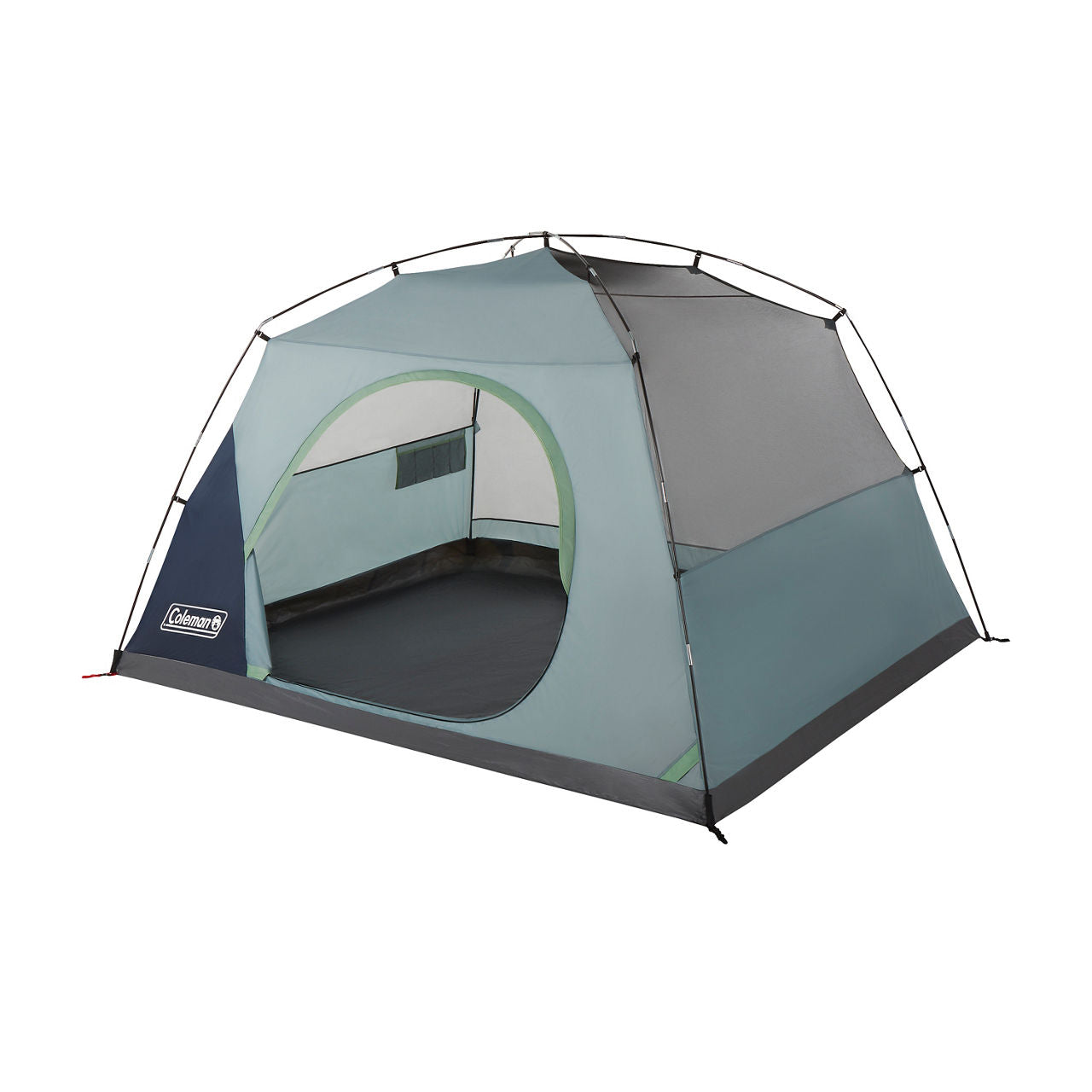 Coleman Skydome 6-Person Camping Tent with Full-Fly Vestibule - Blue Nights