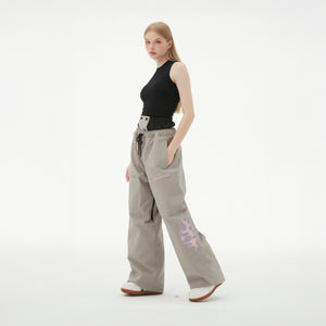 Randompow Freestyle Fire Stitches Snow Pants - Unisex