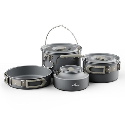 Naturehike Aluminium Alloy Pot Set B For 4-7 People