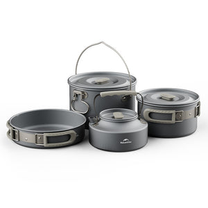 Naturehike Aluminium Alloy Pot Set B For 4-7 People