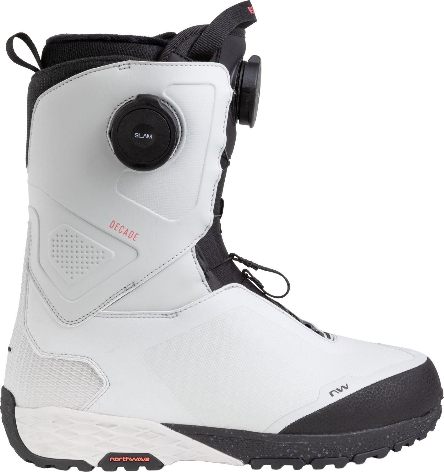 Northwave Drake Decade SL.AM Snowboard Boots — Light Grey, outside