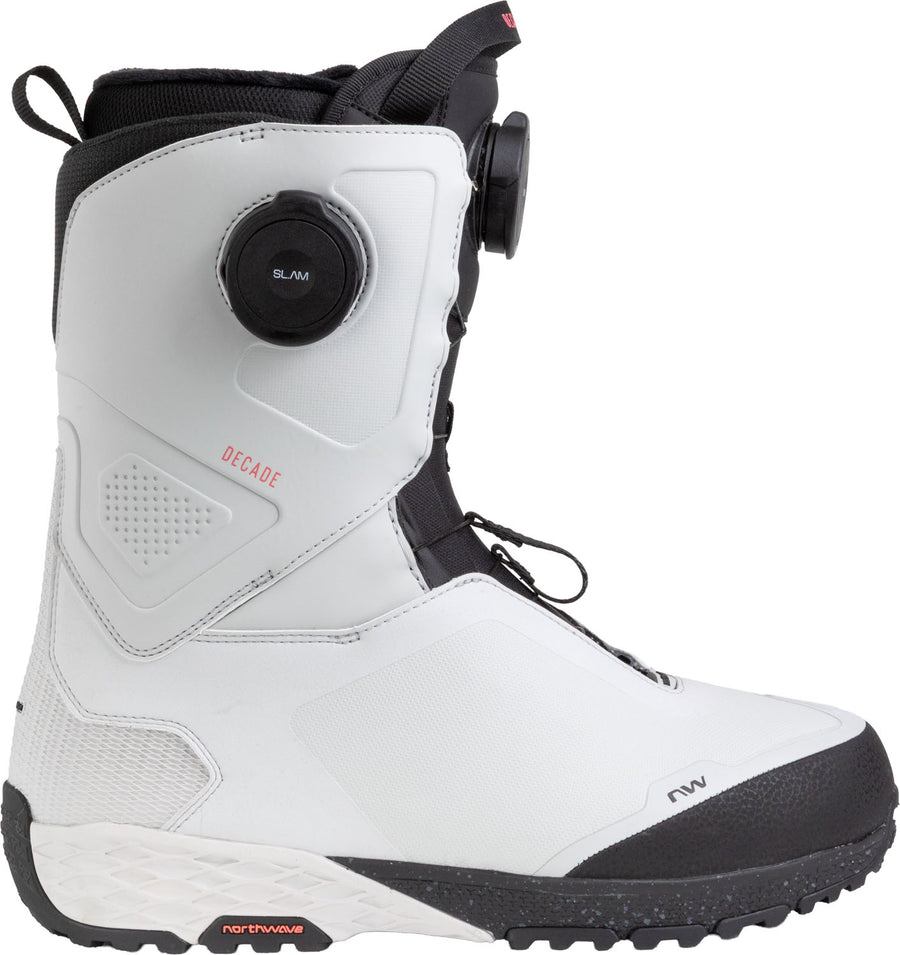 Northwave Drake Decade SL.AM Snowboard Boots — Light Grey, outside