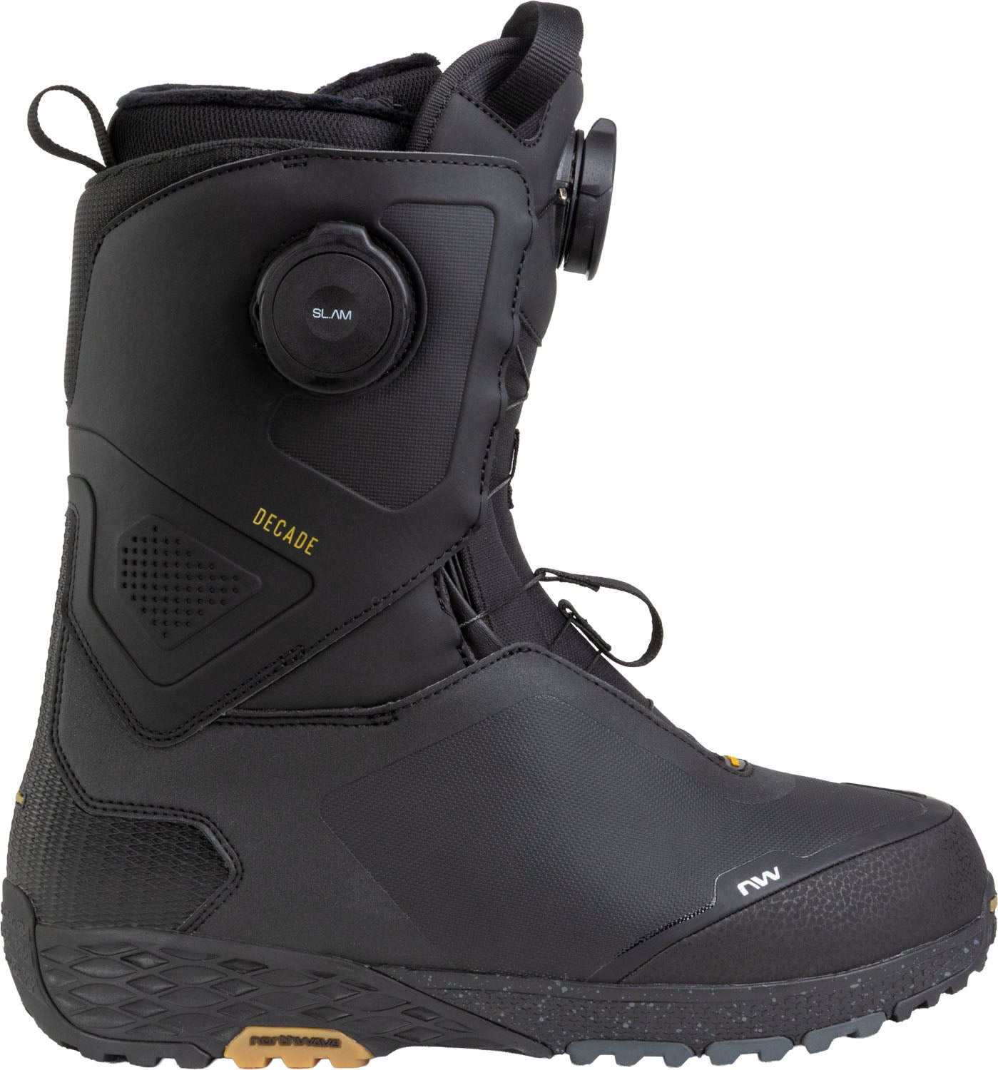 Northwave Drake Decade SL.AM Wide Snowboard Boots — Black, outside