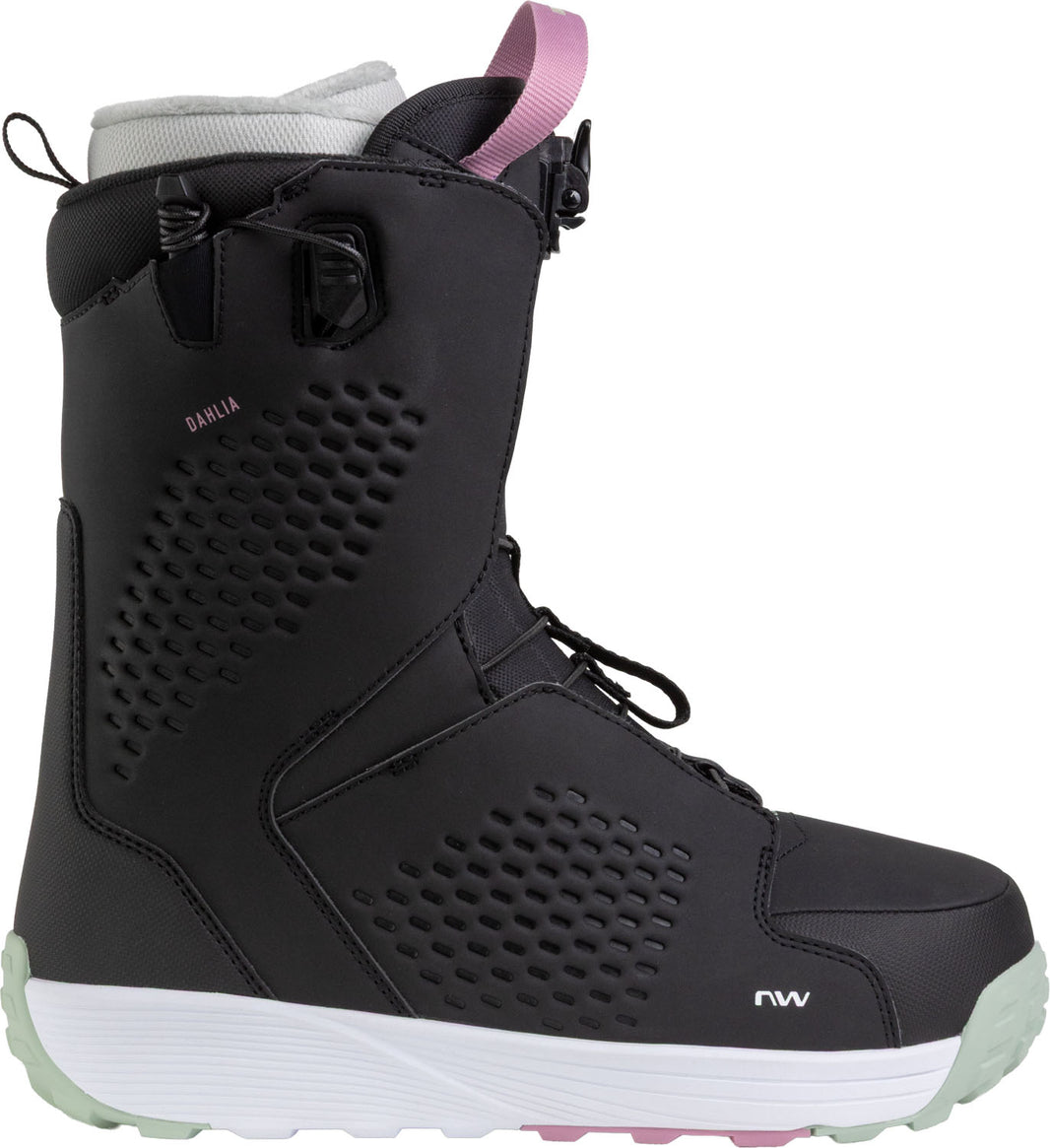 Northwave Drake Dahlia Snowboard Boots — Black, outside