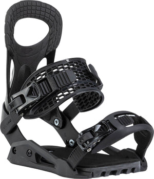 Northwave Drake King Snowboard Bindings — Black, front three-quarter