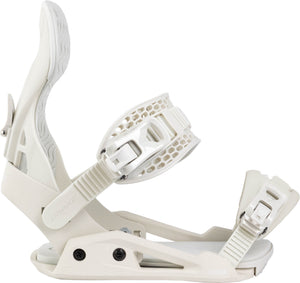 Northwave Drake Queen Snowboard Bindings — Off White, side
