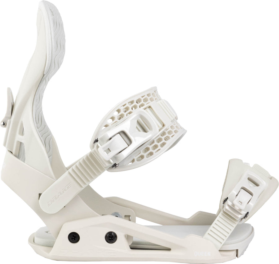 Northwave Drake Queen Snowboard Bindings — Off White, side