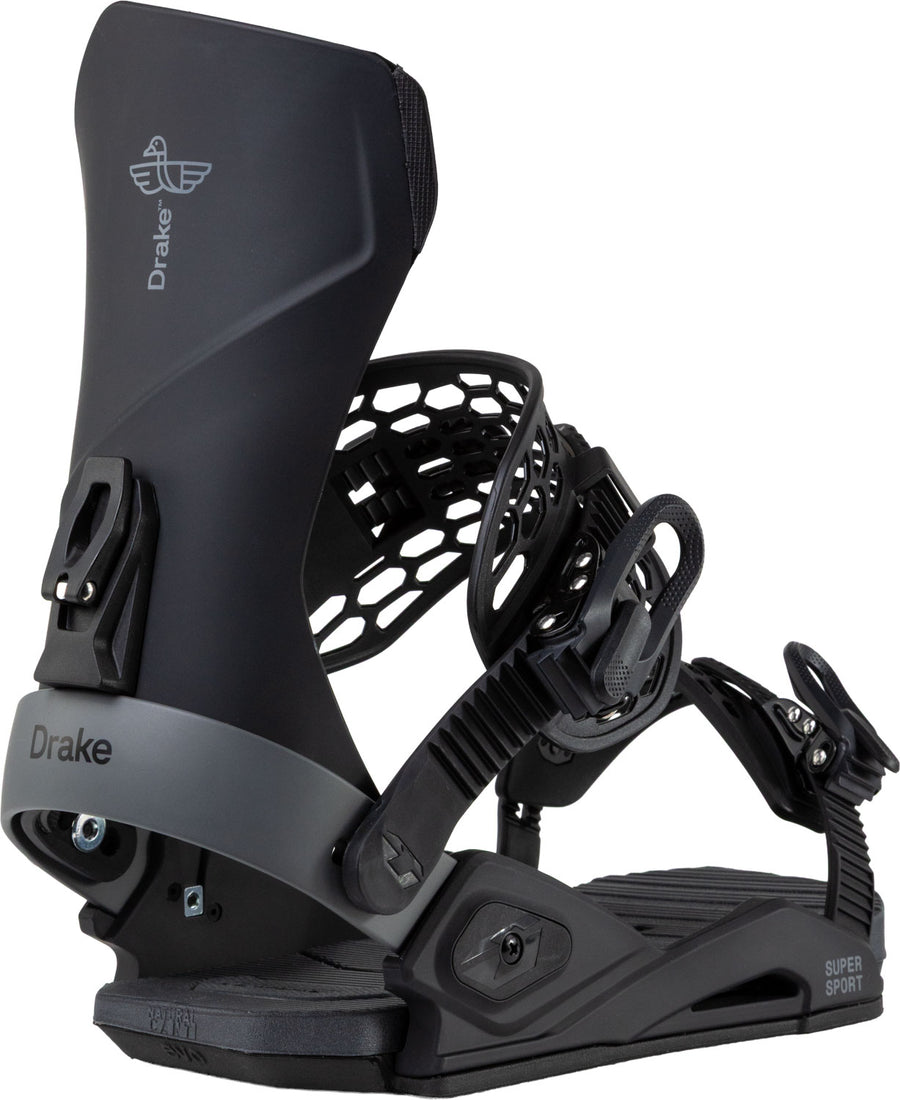 Northwave Drake Supersport Snowboard Bindings — Black, side