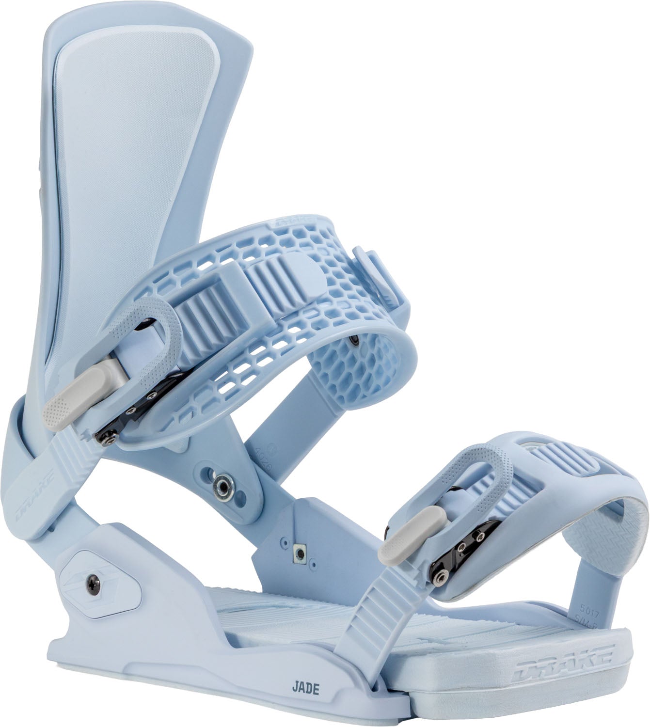 Northwave Drake Jade Snowboard Bindings — Blue Sky, front three-quarter