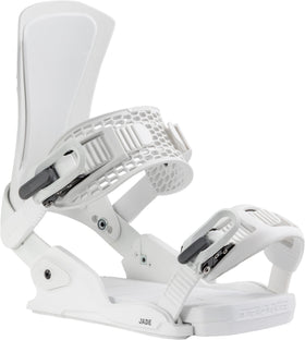 Northwave Drake Jade Snowboard Bindings — White, front three-quarter