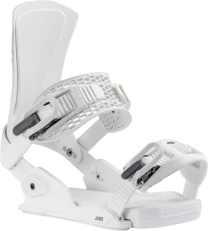 Northwave Drake Jade Snowboard Bindings — White, front three-quarter
