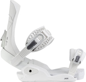 Northwave Drake Jade Snowboard Bindings — White, rear three-quarter