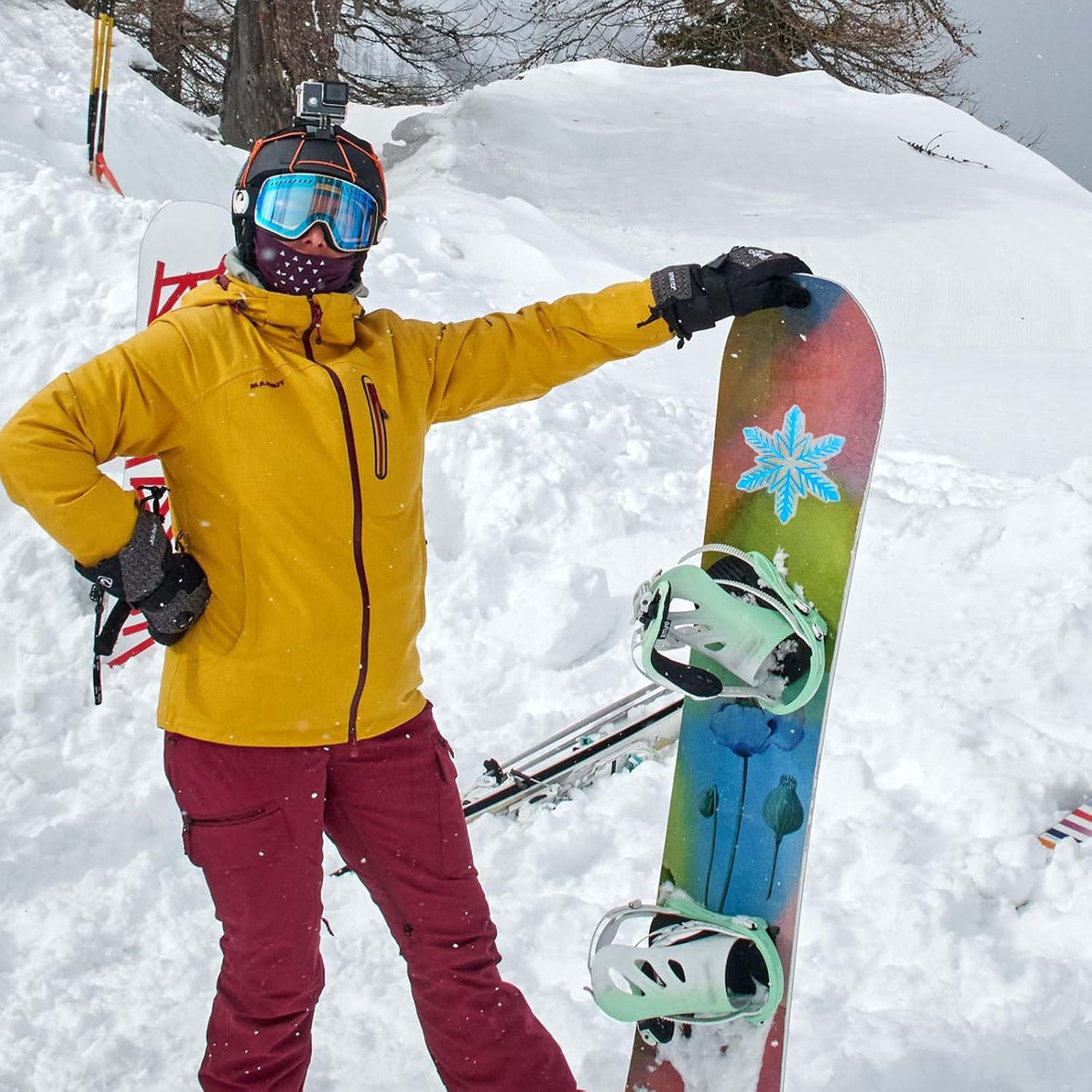 Snowboard Traction Stomp Pad